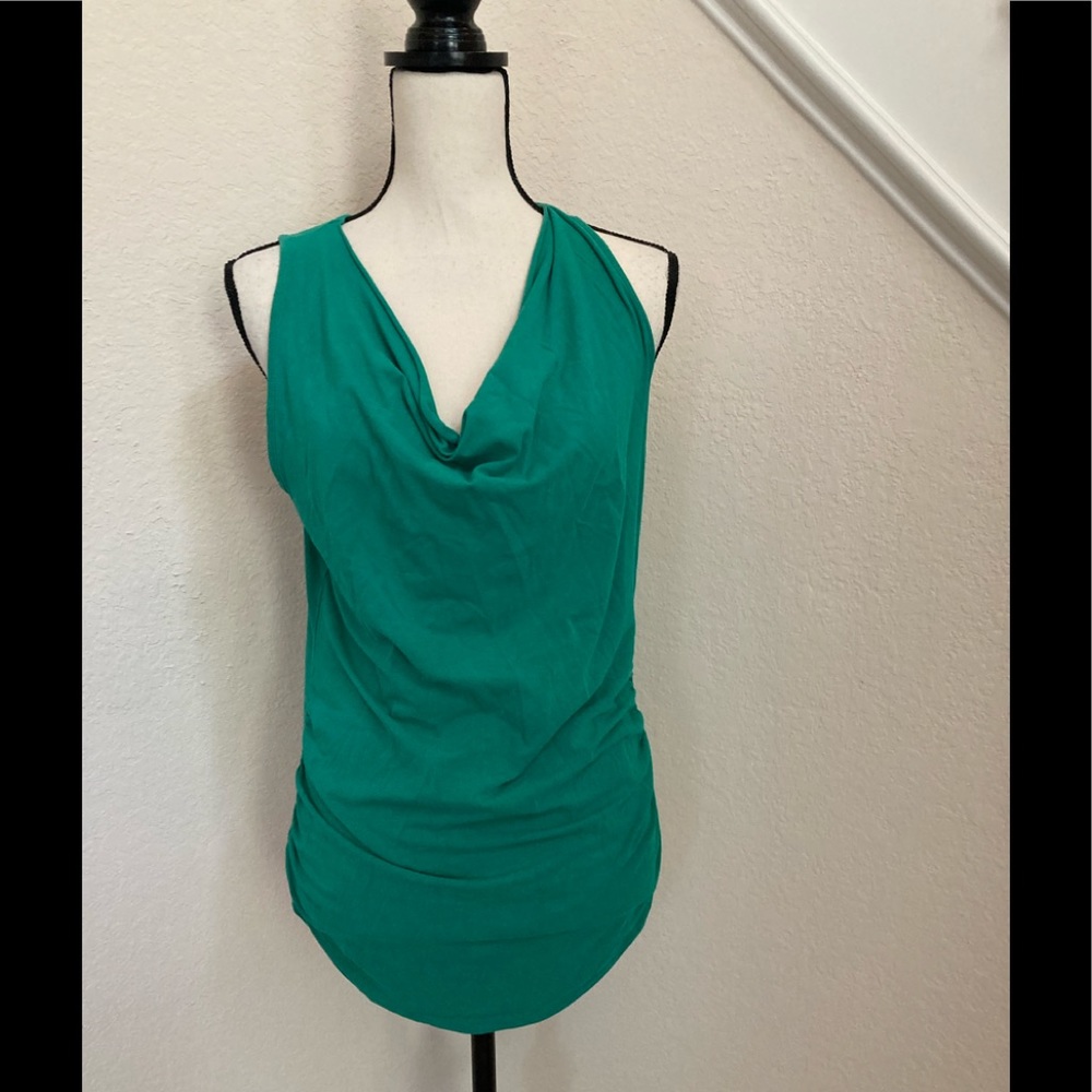 Cute cowl neck top size XL by MNG by Mango